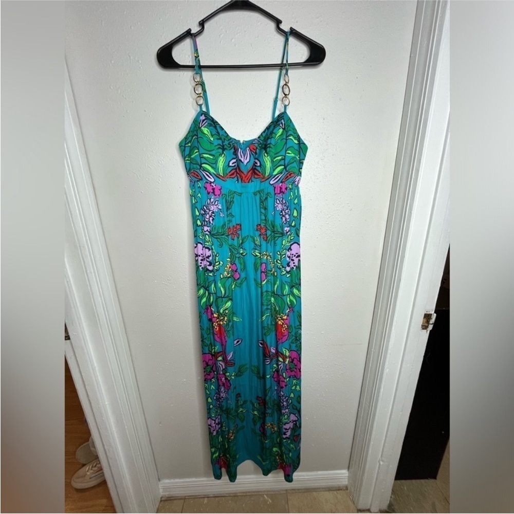 Lilly Pulitzer Joanna Maxi Dress Floral 6 - Picture 2 of 6